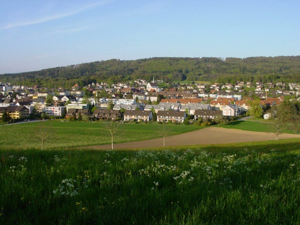 Ansicht von Fislisbach im Bezirk Baden, Kanton Aargau